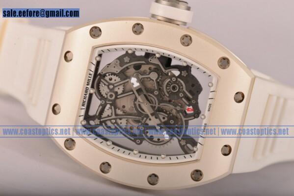 Richard Mille RM 055 watch Steel Perfect Replica
